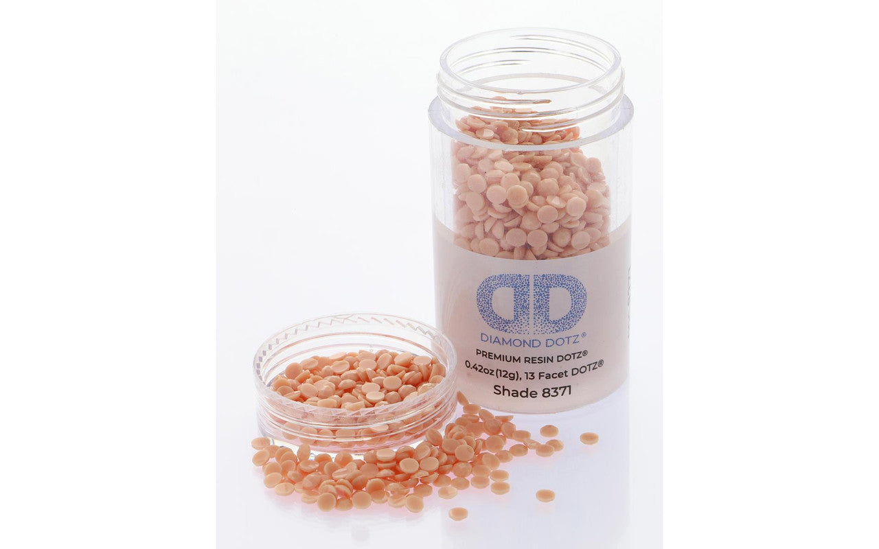 Diamond Dotz Freestyle Gems 2,8 mm 12 g Bleke zalm 8371